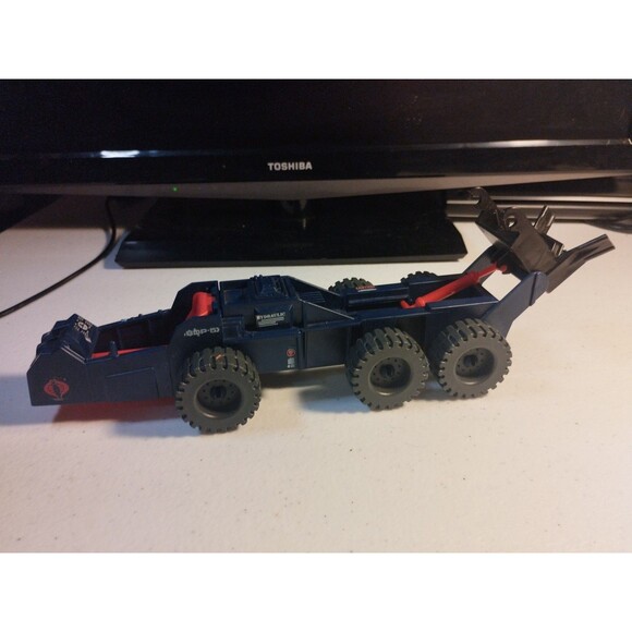 GI Joe Hasbro 1987 Cobra Adder Missile Launcher Vehicle - Incomplete - Picture 2 of 6